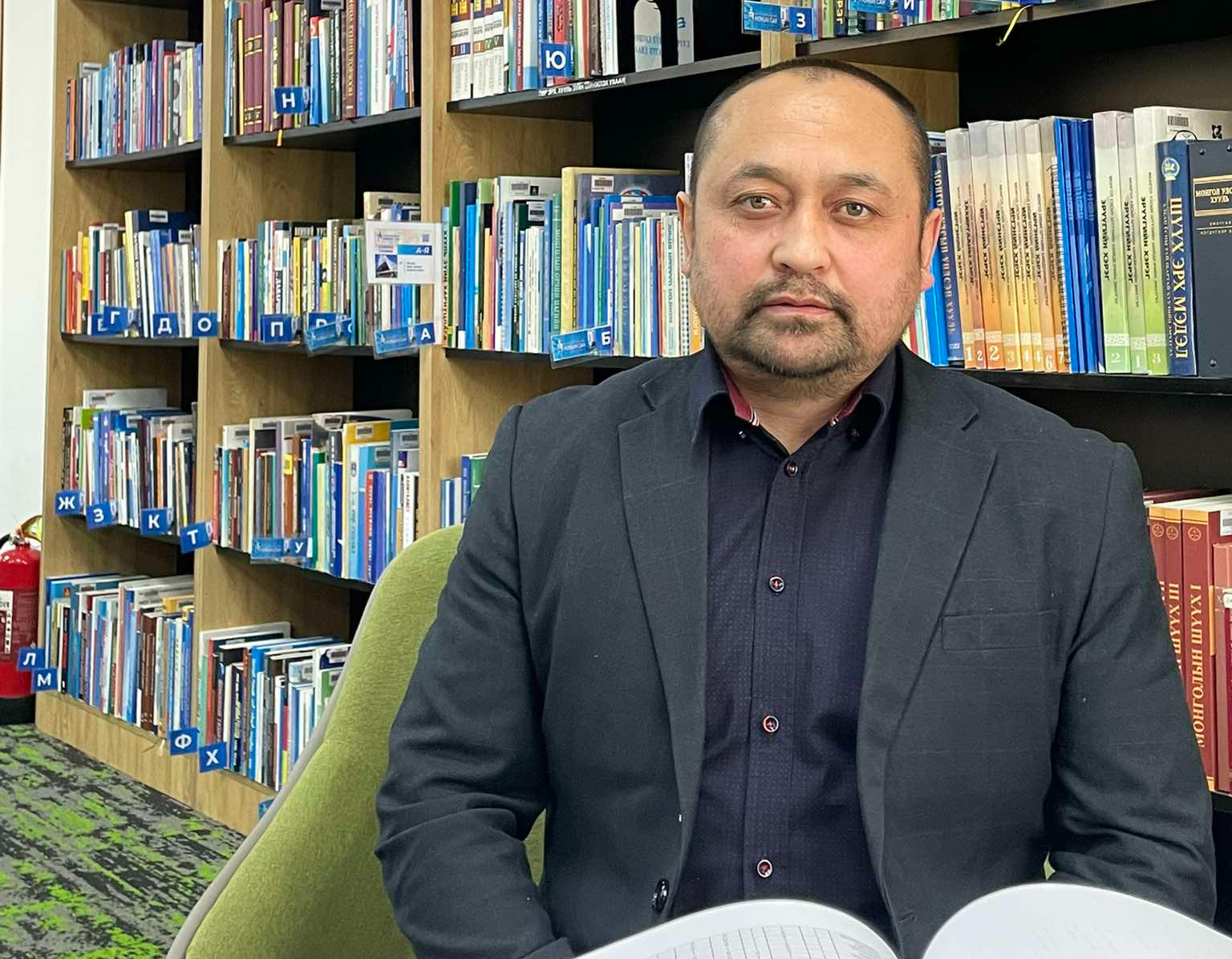 Dr. T.Khaidav: Most people do not visit libraries